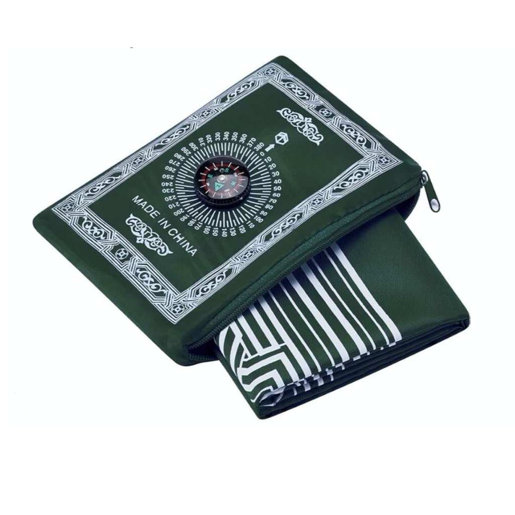 Mobiler Gebetsteppich - Grün