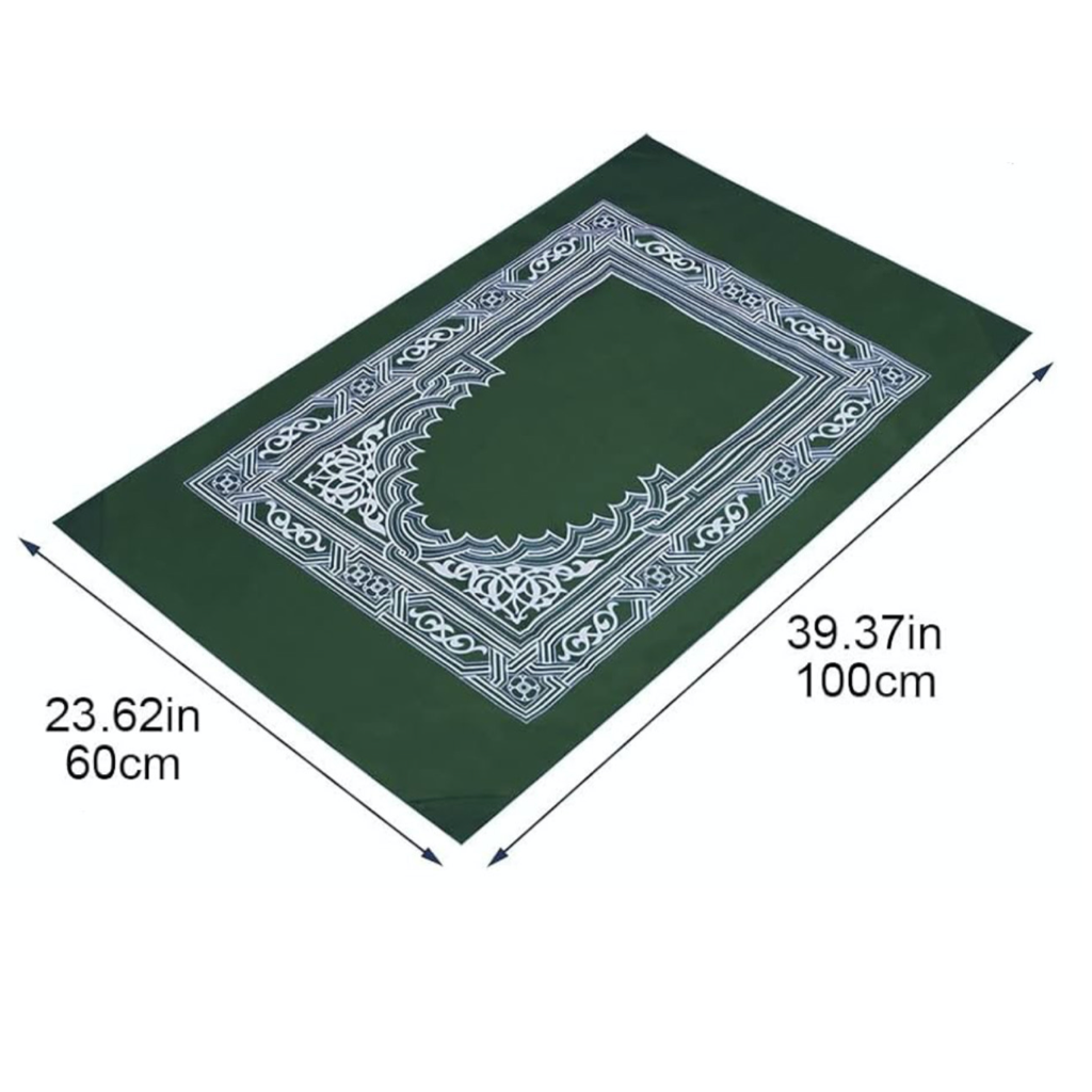 Mobiler Gebetsteppich - Grün
