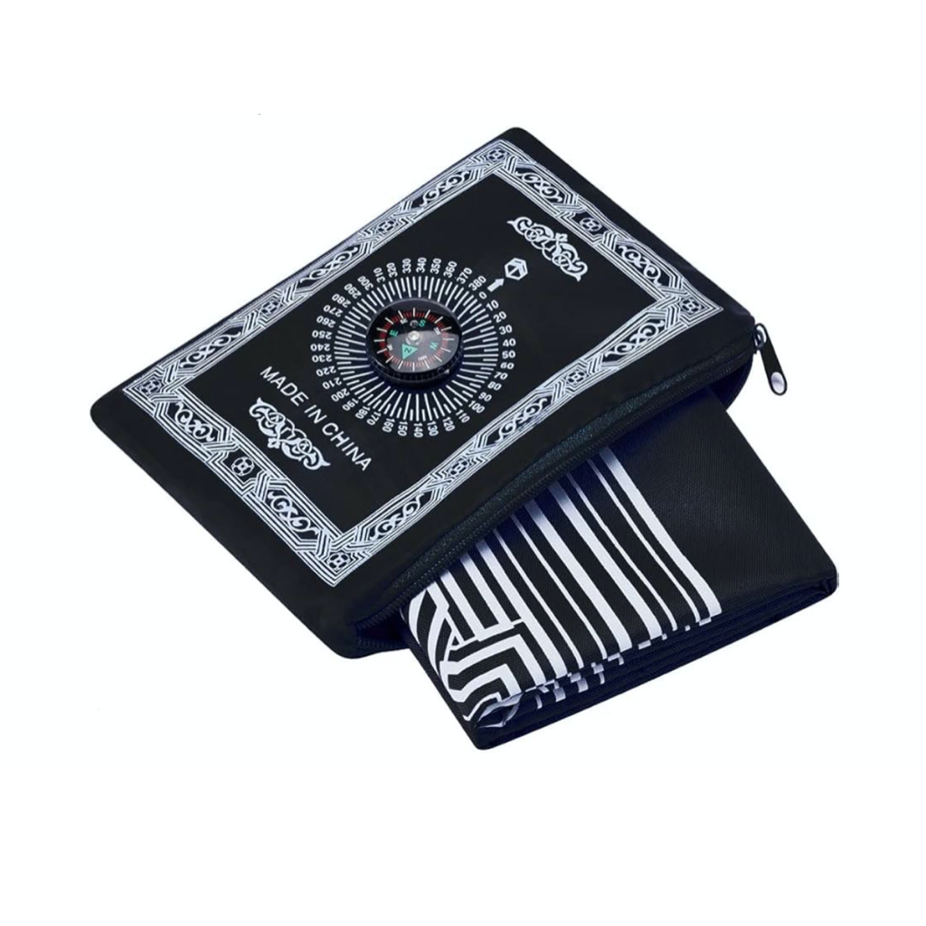 Mobiler Gebetsteppich - Schwarz